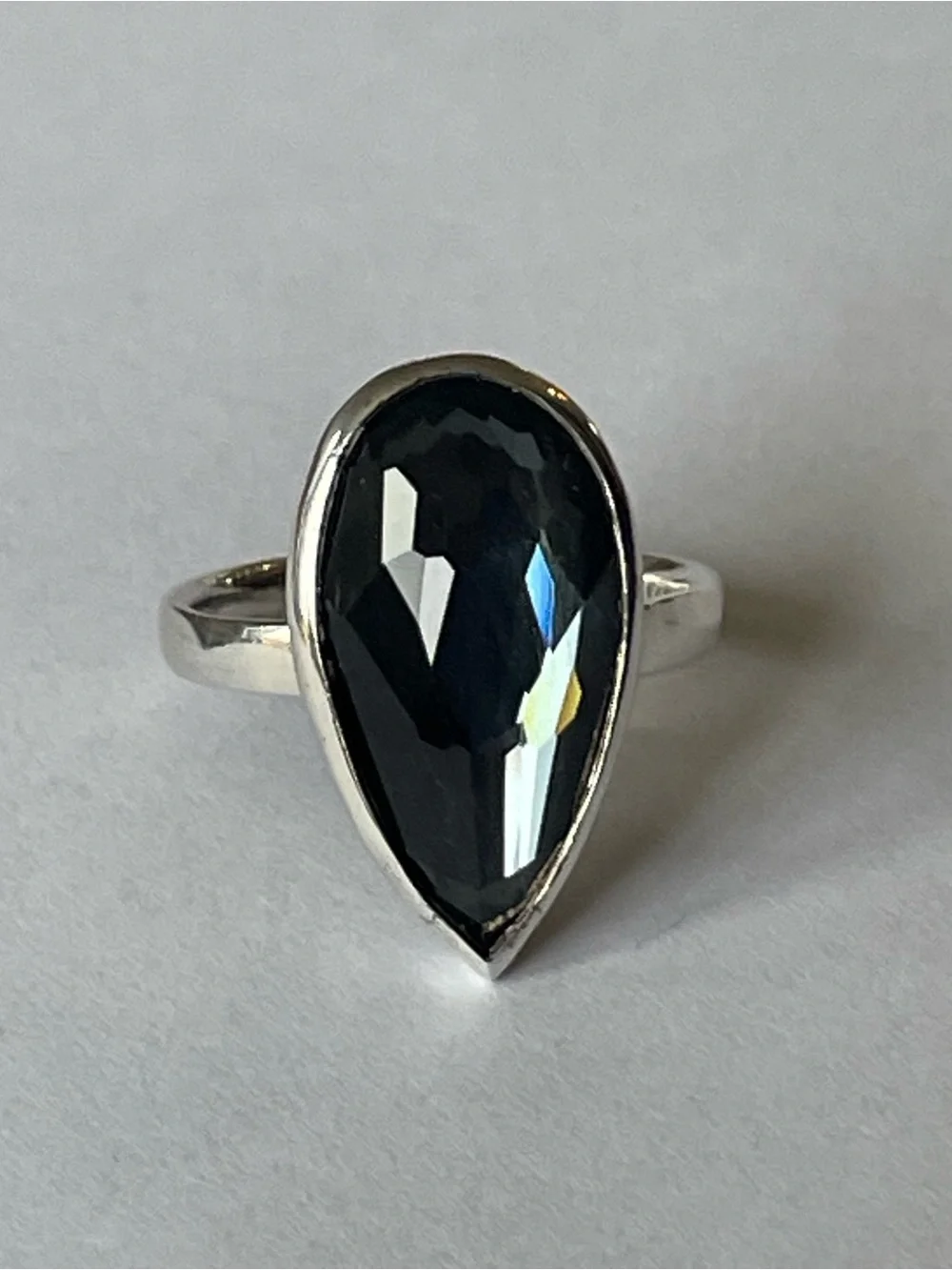 Ippolita Sterling Silver Hematite Rock Candy Ring - size 7 - Picture 2 of 10